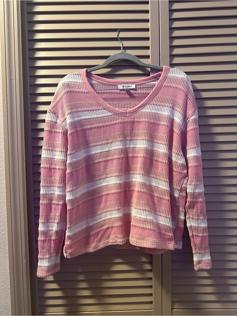Francescas long sleeve sweater top